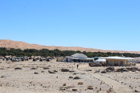 SWAKOPMUND, 22 September 2012 - A view of the Gobabeb Research and Training Facility. The centre celebrated its 50th anniversary with an open day on Saturday. (Photo by: Carike Freygang) NAMPA 