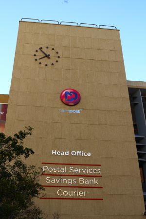 WINDHOEK, 22 March 2017 - The Nampost head office in Independence Avenue. (Photo by: Francois Lottering) NAMPA
