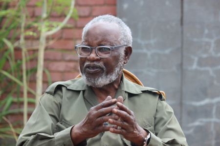 ETUNDA, 07 December 2017 - Founding President of Namibia, Dr Sam Nujoma in an interview with Nampa at his residence near Otavi. (Photo by: Sawi Hausiku) NAMPA