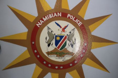 OTJIWARONGO, 06 March 2018 - The Namibian Police Force emblem. (Photo by: Mulisa Simiyasa) NAMPA 