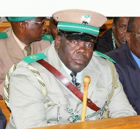 WINDHOEK, 14 August 2018 - Ovambanderu Chief Kilus Munjuku Nguvauva. (Photo: Contributed)