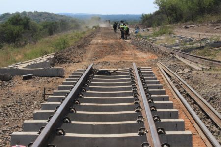 TSUMEB, 19 March 2019 - A section of the railway line between Tsumeb and Otavi. (Photo by: Mulisa Simiyasa) NAMPA 