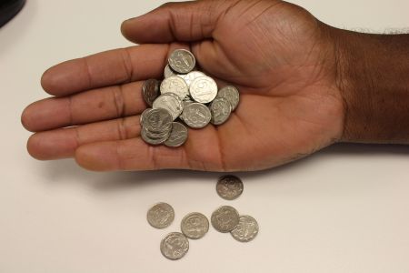 WINDHOEK, 25 April 2019 - The Bank of Namibia has discontinued the minting of the five cent coin, although it will remain legal tender. (Photo by: Anna Salkeus) NAMPA