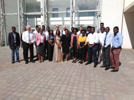 WINDHOEK, 02 May 2019 - The Namibia Civil Aviation Authority (NCAA) handed over bursaries to 22 students on Thursday. (Photo by: Sheehama Aupindi) NAMPA