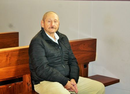 SWAKOPMUND, 13 June 2019 - NIMT double murder suspect Ernst Lichtenstrasser appeared in the Swakopmund Magistrate's Court on Thursday. (Photo by: Isabel Bento) NAMPA