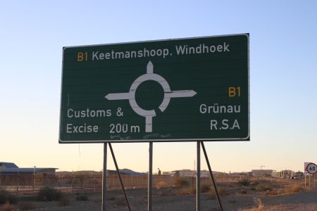 KEETMANSHOOP, 08 August 2019 - A road sign at Keetmanshoop in the //Kharas Region. (Photo by: Paulus Hamutenya) NAMPA 