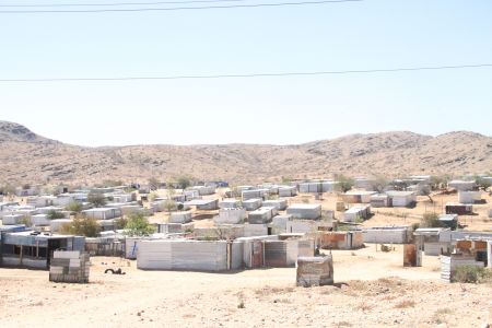 WINDHOEK, 24 August 2019 – Shacks in the Havana informal settlement, where residents have complained of water scarcity. (Photo by: Paulus Hamutenya) NAMPA 