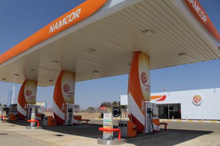 WINDHOEK, 03 September 2019 - The National Petroleum Corporation of Namibia (Namcor) Filling Station at Hosea Kutako International Airport. (Photo by: Anna Salkeus) NAMPA
