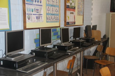 WINDHOEK, 14 October 2019 - The computer centre at the Physically Active Youth (PAY) centre in Windhoek. (Photo by: Paulus Hamutenya) NAMPA