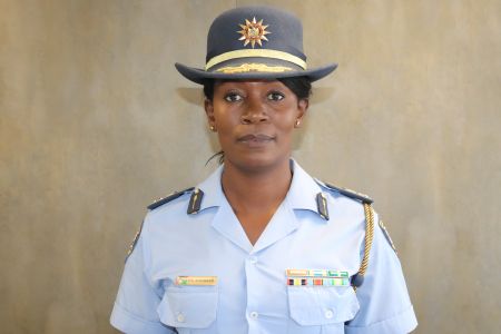 Gobabis, 07 January 2020 - Nampol's Newly appointed Deputy Commissioner Kauna Shikwambi (Photo Contributed) Nampa