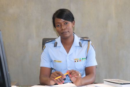 Gobabis, 08January 2020 - Nampol's Newly appointed Deputy Commissioner Kauna Shikwambi (Photo Contributed) Nampa