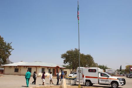 OTJIWARONGO, 17 September 2020 - A new and modern ambulance for the Tsumkwe Constituency residents. (Photo by: Mulisa Simiyasa) NAMPA 