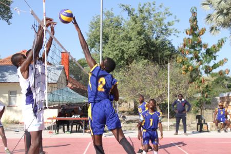 ONDANGWA, 19 May 2021 - ONVC pictured on Saturday during their FNVA league games at Ondangwa tennis court. (Photo by: Matheus Hamunyela) NAMPA 