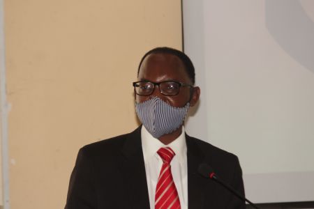 RUNDU, 03 June 2021 - The Director-General of the Anti-Corruption Commission, Paulus Noa speaking during a consultative meeting. (Photo by: Petrus Muronga) NAMPA