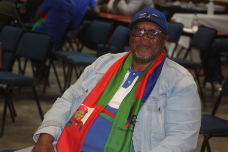 OTJIWARONGO, 14 August 2022 - The newly elected Otjozondjupa Regional Swapo Party coordinator, Imms Namaseb. (Photo by: Mulisa Simiyasa) NAMPA