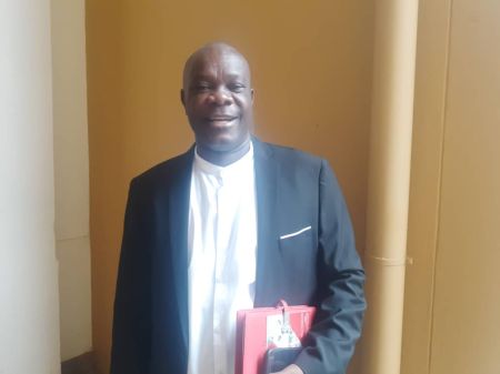 WINDHOEK, 06 February 2024 - Swapo Party Youth League Secretary Ephraim Nekongo. (Photo by: Andreas Thomas) NAMPA 