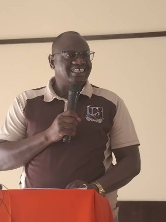 WINDHOEK, 16 March 2024 - Moses //Garoëb Councillor Stefanus Ndengu. (Photo by: Andreas Thomas) NAMPA 