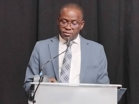 WINDHOEK, 28 May 2024 - Chief Electoral Officer Peter Shaama. (Photo by: Andreas Thomas) NAMPA