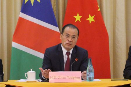 WINDHOEK, 12 June 2014 - China's Ambassador to Namibia, Zhao Weiping. (Photo: Contributed) 