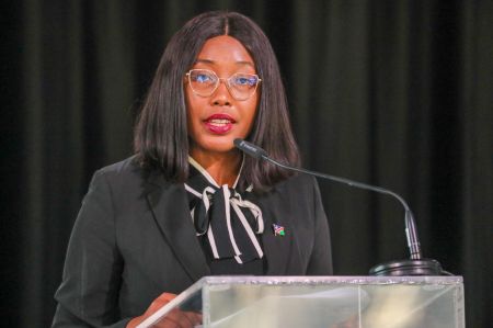 WINDHOEK, 15 July 2024 - Minister of Information and Communication Technology, Emma Theofelus. (Photo: Contributed)
