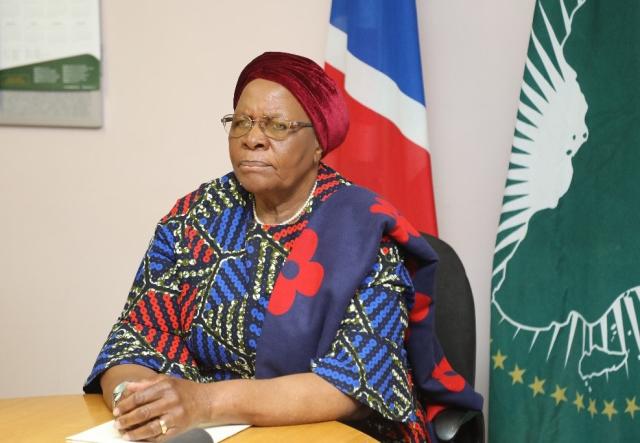 TSUMEB, 27 August 2024 - Vice President Netumbo Nandi-Ndaitwah pictured during the inauguration of the report of the Amina Africa High Level panel of experts on Africa and the reform of the multilateral system. (Photo: Contributed) 