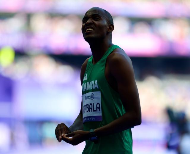 PARIS, 01 September 2024 - T13 Paralympic sprinter Johannes Nambala pictured after finishing the men’s T13 100-meters heat at the Paris 2024 Paralympic Games at the Stade de France. (Photo by: Hesron Kapanga) NAMPA
