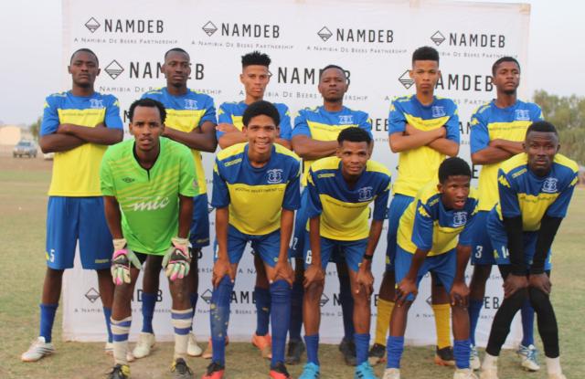 KEETMANSHOOP, 01 September 2024 - Try Again Football Club (FC) of Keetmanshoop were crowned winners of the second edition of the Vaalgras youth development spring tournament. (Photo by: Suzith Tjitaura) NAMPA 