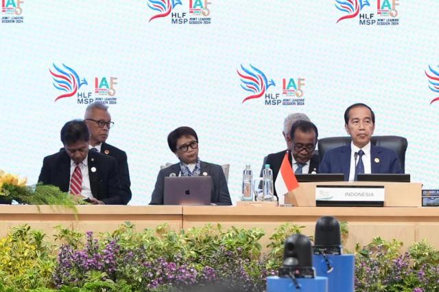 BALI, 02 September 2024 - Indonesia’s President, Joko Widodo, speaks during the Joint Leaders High-Level session on Multi-stakeholder Partnership and the second Indonesia-Africa Forum in Bali. (Photo: Contributed) 