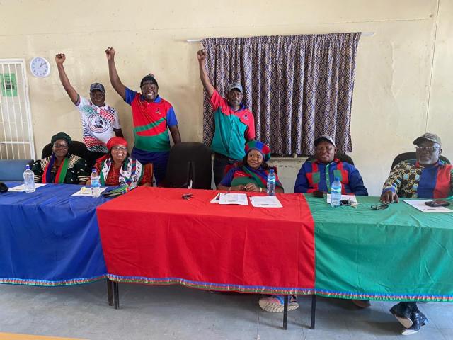 OPUWO, 25 August 2024 - Last week, the Swapo Party Kunene Regional Executive Committee nominated two regional candidates as well as four delegates to the Swapo electoral college in Opuwo. (Photo: Contributed)