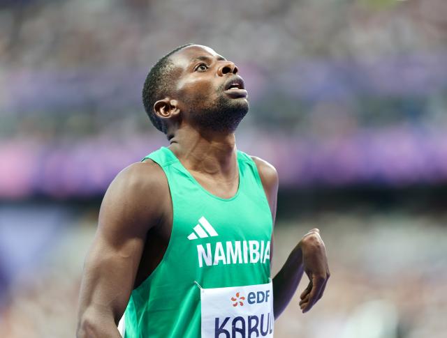 PARIS, 06 September 2024 – Paralympic sprinter Petrus Karuli pictured after completion of the men’s T37 200m heats at the Stade de France during the Paris 2024 Paralympic Games. (Photo by: Hesron Kapanga) NAMPA