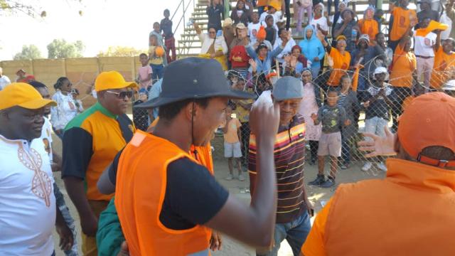 WINDHOEK, 17 July 2024 - LPM member and political activist Michael Amushelelo was arrested at UNAM but later released. (Photo by: Andreas Thomas) NAMPA