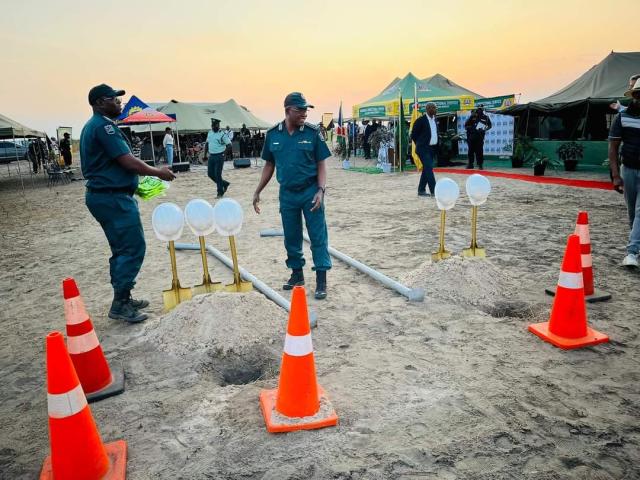 KATIMA MULILO, 27 SEP (NAMPA)- groundbreaking ceremony of Katima food production correctional facility (photo contributed)