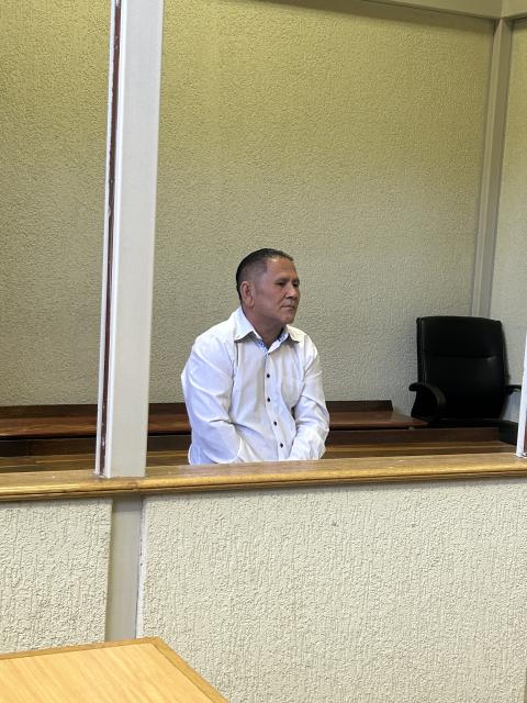 WINDHOEK, 02 OCT (NAMPA)- Murder convict Brian Plaatjie. (Photo by: Eba Kandovazu)