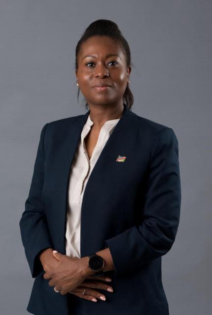 Ministry of Gender Equality, Poverty Eradication and Social Welfare's new Executive Director, Ndiitah Nghipondoka-Robiati. (Photo: Contributed) NAMPA