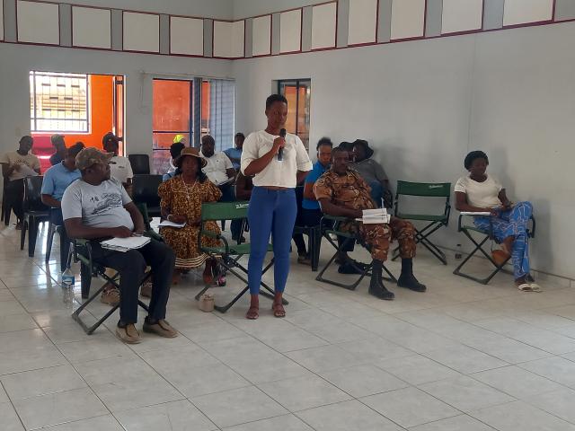 OPUWO, 10 OCTOBER 2024 - The Namibian Electoral Commission engaged Kunene stakeholders on Thursday in preparation for the watershed elections on 27 November 2024. (Photo by: Uakutura Kambaekua) NAMPA