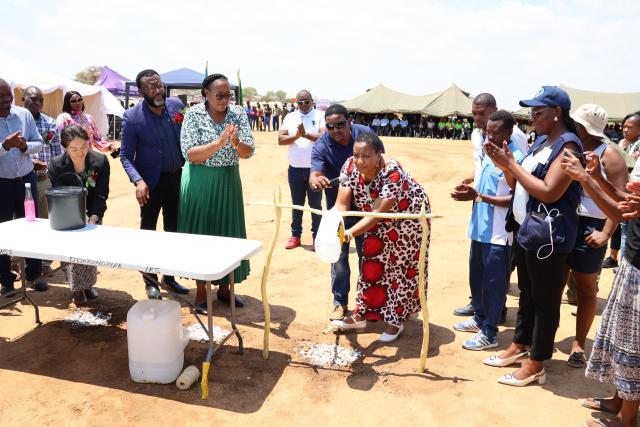 OTJIWARONGO, 15 October 2025 - The commemorations of Global hand washing and toilet day at Otjiwarongo in the Otjozondjupa Region. (Photo by: Mulisa Simiyasa) NAMPA 