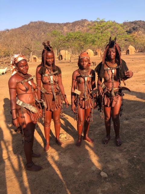 OKONDAUNUE, 15 October 2024 - Through its Youth Ambassadors, the Namibian Electoral Commission has incorporated culture into its efforts to encourage more women to cast ballots in the Kunene Region. (Photo: Contributed) 