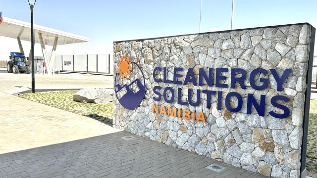 WALVIS BAY, 17 OCT (NAMPA)-The Cleanergy Solutions Plant in Walvis Bay. (Photo by: Eba Kandovazu)