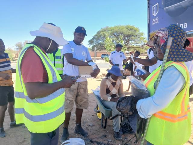 GOBABIS, 29 October 2024 - The Joel Park Community Development Organisation set gardens in Omaheke (Photo: contributed) NAMPA 