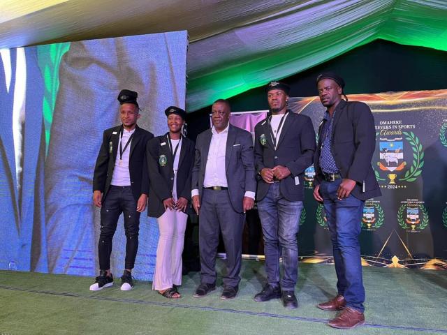 GOBABIS, 17 November 2024 - Top athletes honoured in Omaheke region (Photo: Contributed) NAMPA 