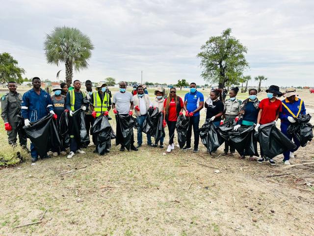 OSHAKATI, 22 November 2024 - Oshakati Town Council held its annual cleaning Campaign on Friday at Oneshila. (Photo by Maria David)NAMPA 