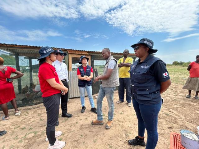 NKURENKURU, 22 November 2024- the site visit by the Ambassador of Japan Hisao Nishimaki in at Musese village in Kavango West Region.
(Photo by: Lylie Joel)
NAMPA