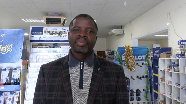 KATIMA MULILO, 26 November 2024 - Benjamin Limbo of CKP trading enterprises in the Zambezi Region confirmed about the closure of their business empire in the region on November 27. (Photo by: Lydia Pitiri) NAMPA
