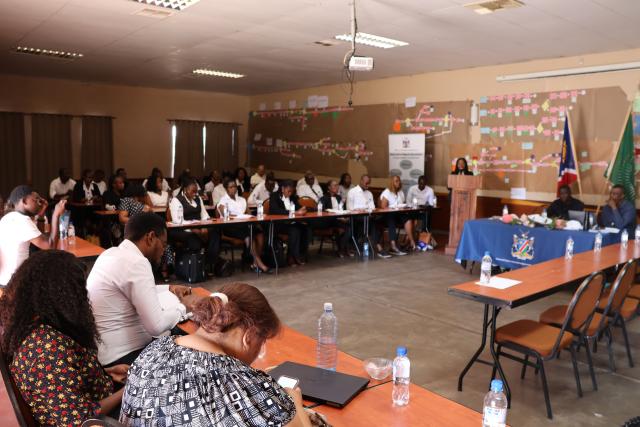 OTJIWARONGO, 02 DEC (NAMPA) - A section of labour dispute arbitrators and reconciliators from the Labour Commissioner's Office across the country gathers for a retreat Monday morning at Otjiwarongo. (Photo by: Mulisa Simiyasa) NAMPA  