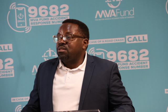 WINDHOEK, 13 December 2024 - MVA’s Chief of Human Capital and Strategy Julius Haikali (Photo: Andreas Thomas) NAMPA
