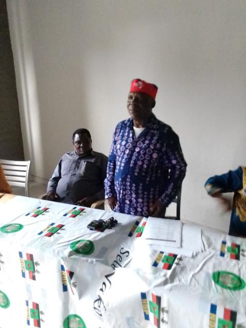 KATIMA MULILO, 24 December 2024 – National Democratic Party (NDP) President Brave Martin Lukato Lukato pictured inside the Kamunu hall during his last “Guerilla War Campaign” in November before the Presidential and National Assembly elections.
(Photo by: Michael Mutonga Liswaniso) NAMPA