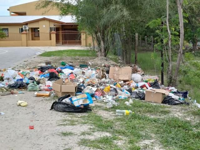 ONGWEDIVA, 09 January 2025 - The Ongwediva Town Council has urged residents to avoid dumping waste at illegal sites in town. (Photo by: Maria David) NAMPA