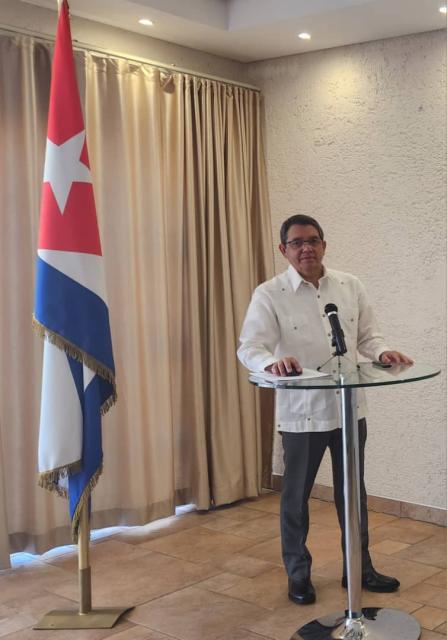 WINDHOEK, 14 January 2025 - Cuban Ambassador to Namibia Sergio Vigoa de la Luz.
(Photo: Contributed)