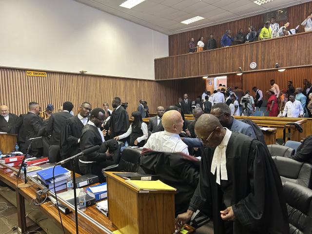 WINDHOEK, 15 January 2025 - Scenes at the Electoral Court, after the 2024 National Assembly election challenge lodged by the IPC. (Photo by: Eba Kandovazu) NAMPA