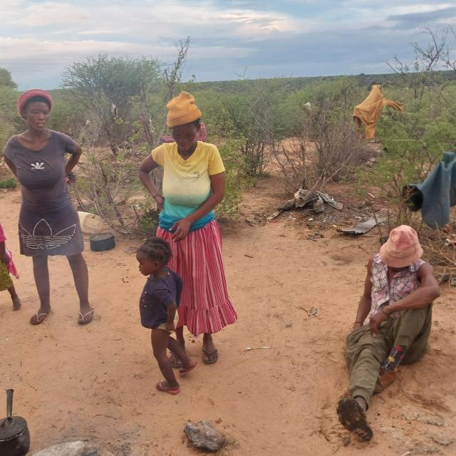 EPUKIRO, 19 January 2025 - Otjimanangombe San's shelter issue clarified (Photo: Zebaldt Ngaruka) NAMPA 